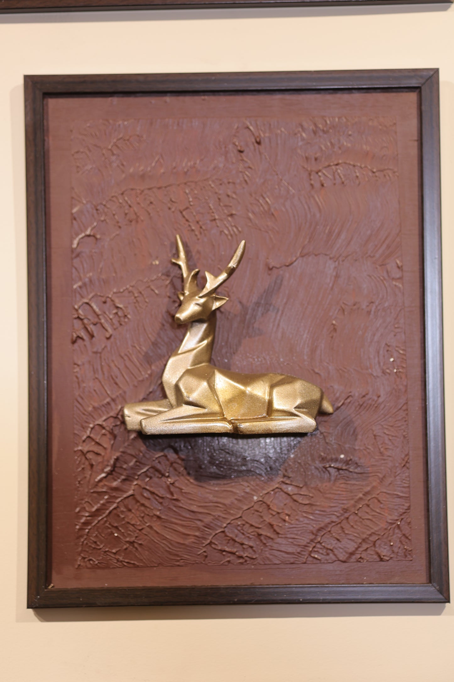 3D Deer Wall Art