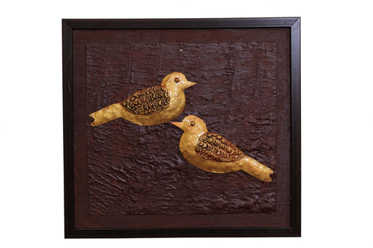 3D Metal Bird Wall Art