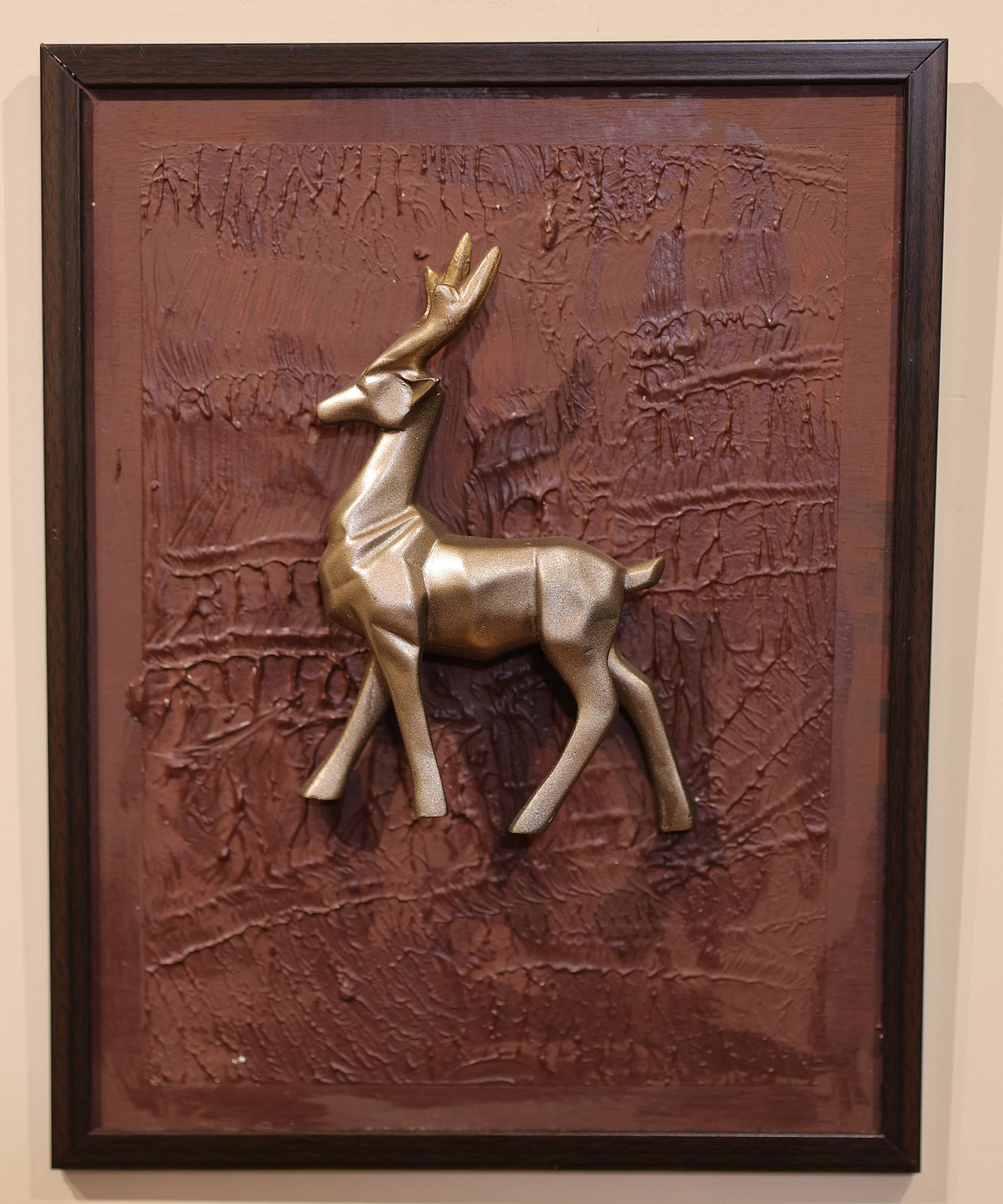 3D Deer Wall Art